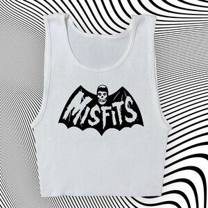 Misfits Shirt Unisex Cropped Tank